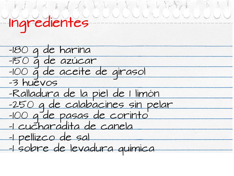 Ingredientes_bizcocho_calabacín
