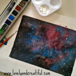 Pintar un Universo con Acuarelas
